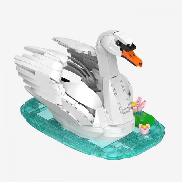 Detalle de BlueBrixx Pro 108707 Schwan mit 1.191 Teilen