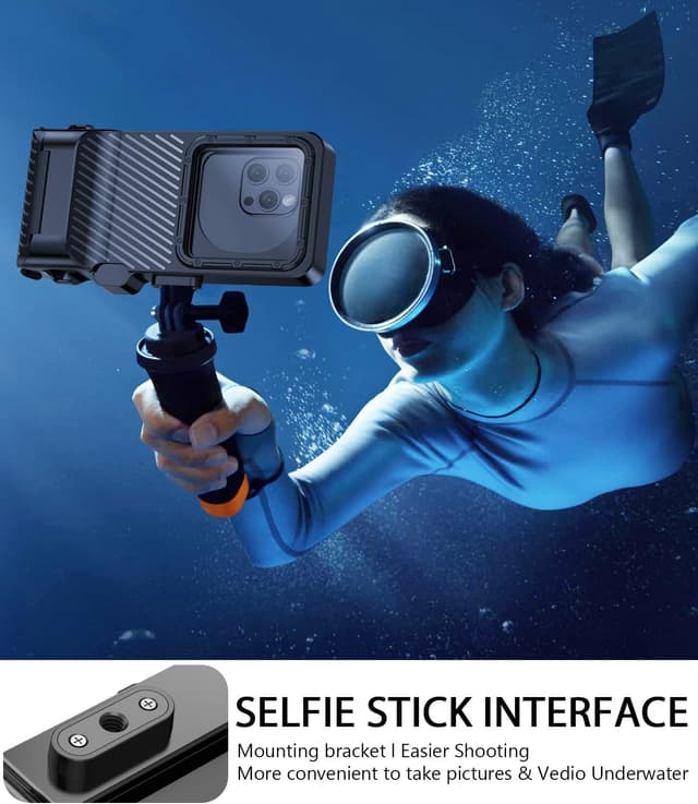Thumbnail 6 de Universal Waterproof Phone Case for Snorkeling (Underwater Touchscreen Housing) for iPhone & Galaxy up to 6.9