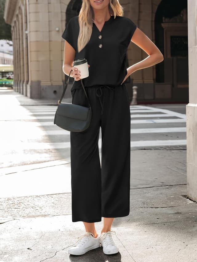 Detalle 2 de LILLUSORY Two-Piece Lounge Set for Women