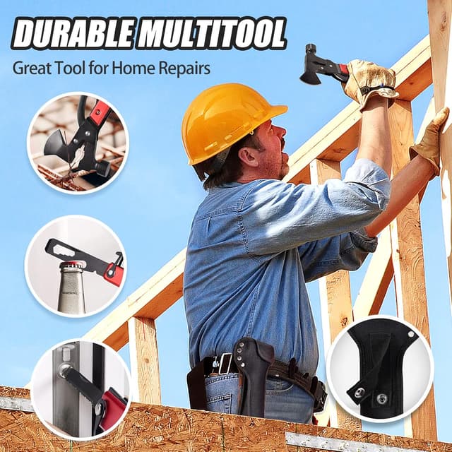 Thumbnail 3 de BIIB Idee Regalo Uomo Martello 12 funzioni