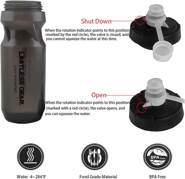 Thumbnail 5 de OSIGEI Bike Water Bottle 21oz set
