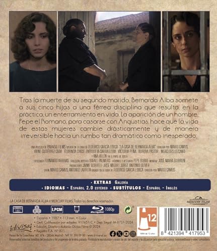 Detalle 2 de La Casa de Bernarda Alba (1987) Blu-ray 🎬