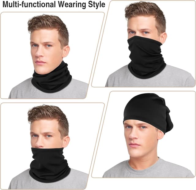 Thumbnail 5 de HEGGCOOE Schlauchschal Set winddicht Wärme-Schals für Outdoor