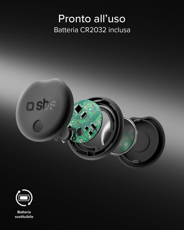 Thumbnail 5 de SBS Track My Dual Kit 4 localizzatori 34 mm