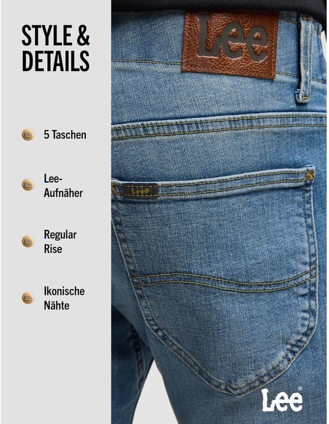 Thumbnail 5 de Lee Herren Pants Slim Fit 30