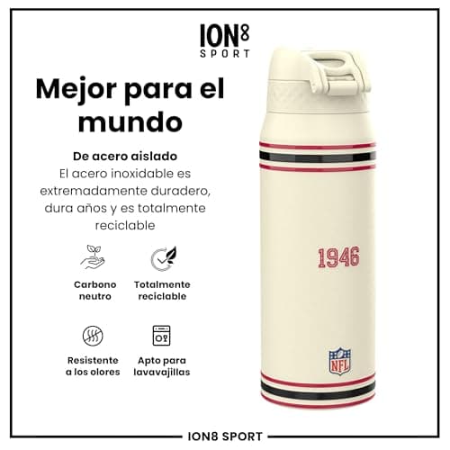 Thumbnail 4 de ion8 NFL San Francisco 49ers Botella térmica 750 ml 🥤