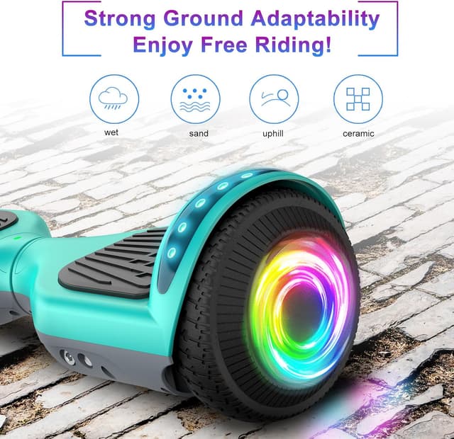 Detalle 2 de SISIGAD Hoverboard 6,5 pouces