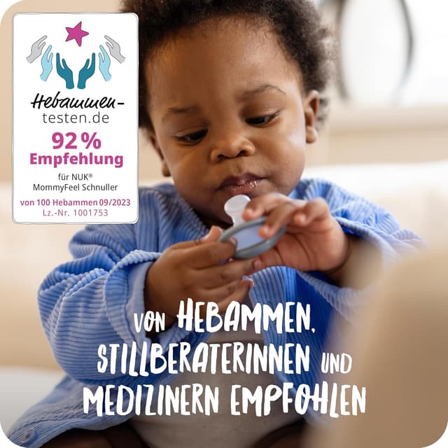 Thumbnail 4 de NUK MommyFeel Babyschnuller 0–9 Monate