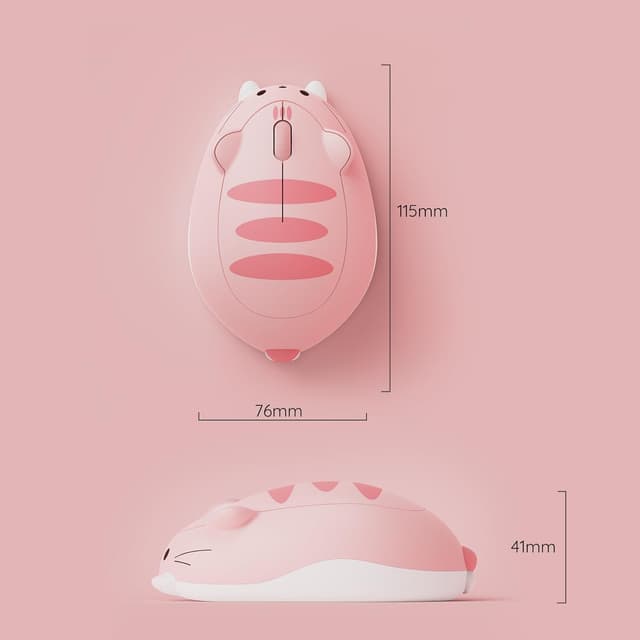 Detalle 2 de Akko Cute Wireless Mouse, 3200 DPI