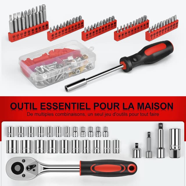 Thumbnail 3 de GoYwato Caisse à Outils 287 pièces