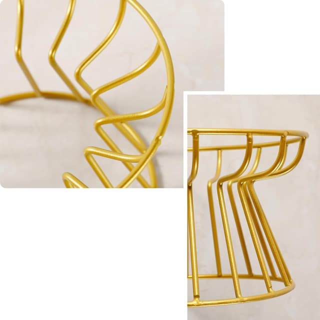 Thumbnail 6 de All-Pie Ceramic cat bowl with iron stand and anti-slip pad (Gold stand + cat paw dish)