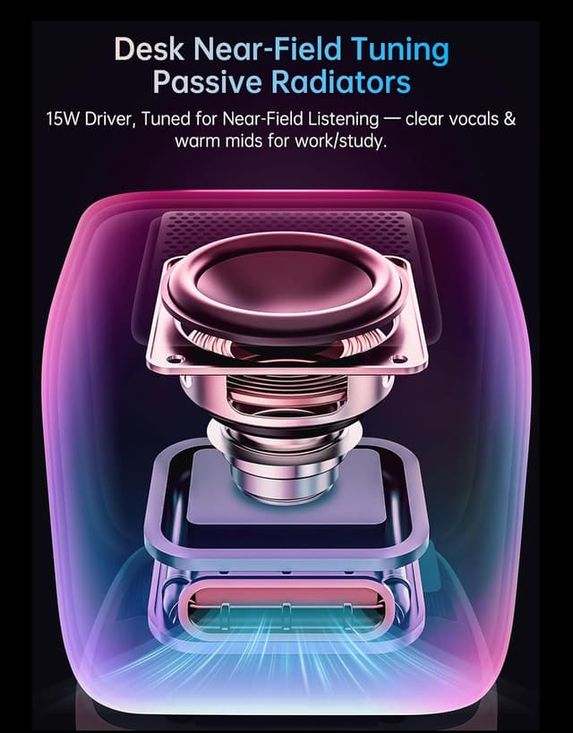 Detalle 1 de Divoom Ditoo Pixel Art Speaker with LED Screen 🕹