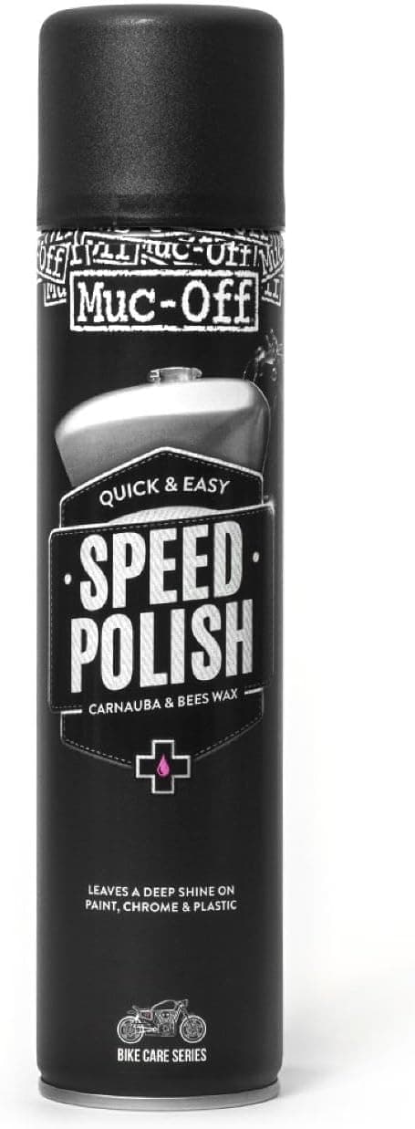 Detalle de Muc-Off Motorcycle Speed Polish noir (Muc-Off Speed Spray de polissage 2-en-1)