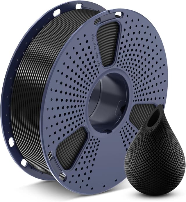 Detalle de SUNLU PETG Filament 1.75mm Black (High Toughness, less stringing, 1kg spool)