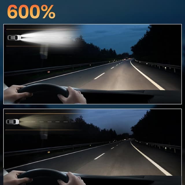 Detalle 2 de RCJ H11 LED Fog Light 6000K Bulbs 🚘