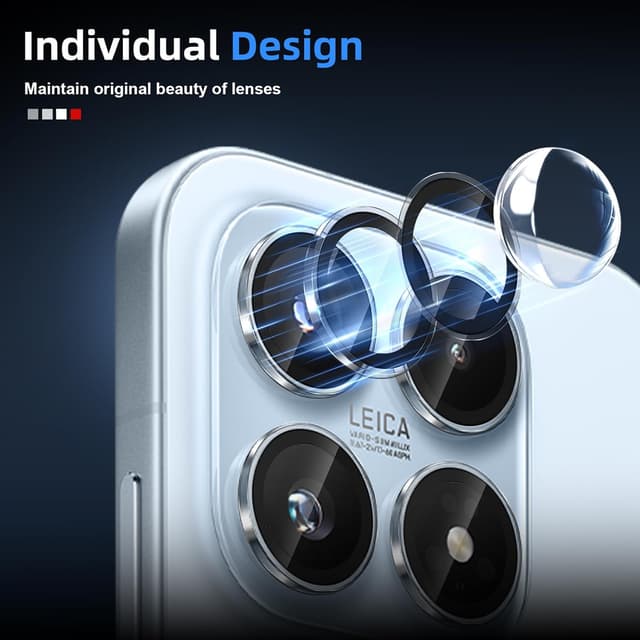 Detalle de Kameraglas-Schutz Xiaomi 17, 2er Set