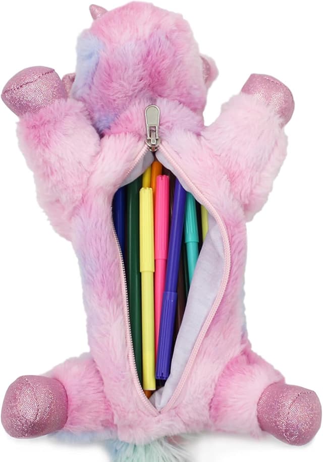 Thumbnail 5 de Unicorn Plush Pencil Case 26cm