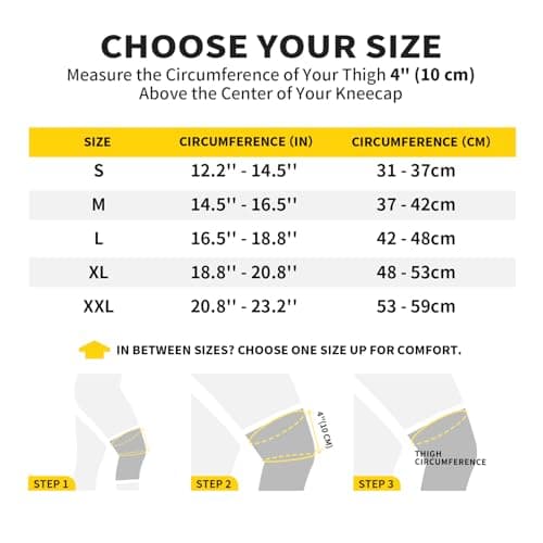 Detalle 2 de CAMBIVO Knee Brace 2-Pack for Knee Support