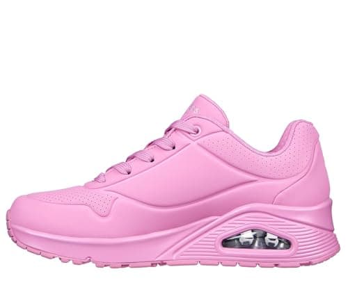 Thumbnail 4 de Skechers Uno Zapatillas Mujer Pink Durabuck Mesh 👟