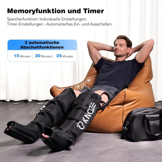 Detalle 2 de Luftkompressions Beinmassagegerät 60–160 mmHg