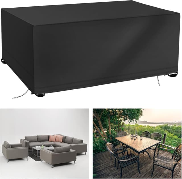 Detalle de OFFCUP Copertura per Mobili Giardino 180x120x74 cm