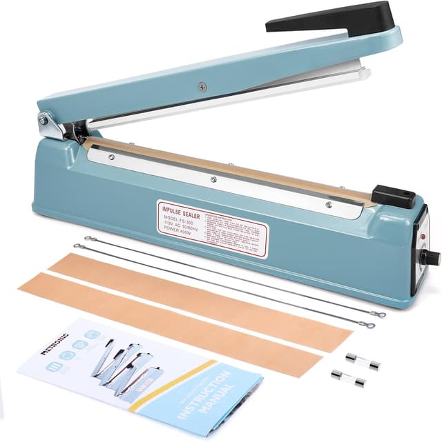 Detalle de METRONIC Impulse Sealer 12 Inch Heat Sealer