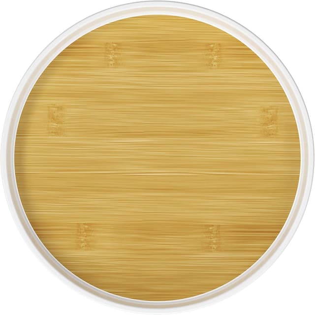 Detalle de LAMU 2 Pack 10 inch Lazy Susan Organizer 🍽