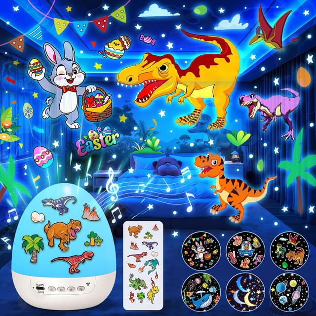 Detalle de PIKOY Dinosaur Egg Night Light 1200mAh