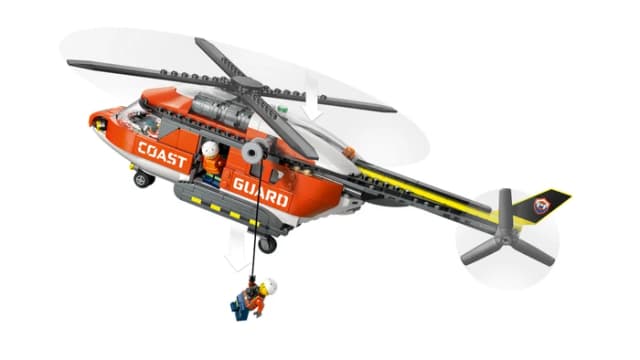 Thumbnail 9 de LEGO City Hubschrauber 60503 mit Seilwinde