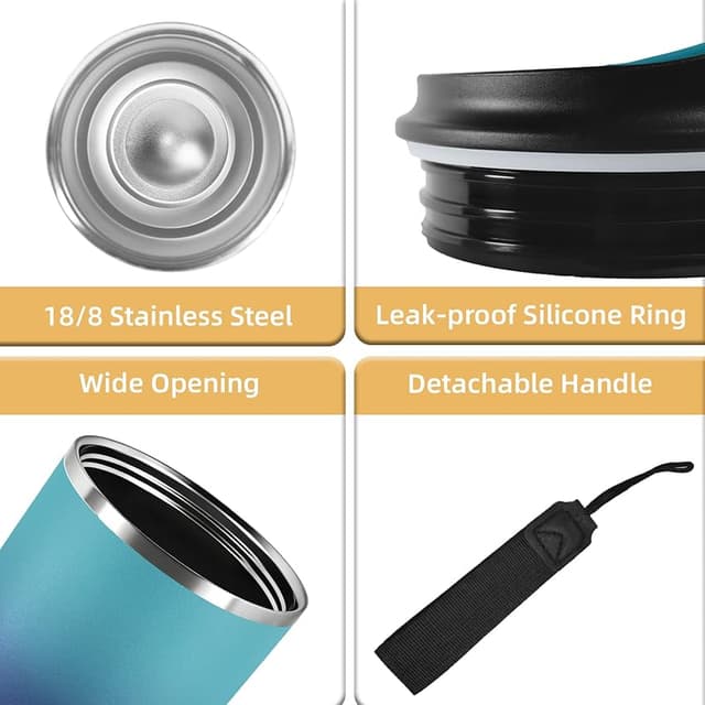 Thumbnail 2 de Vaso Térmico 20 oz — mantiene 8 h frío