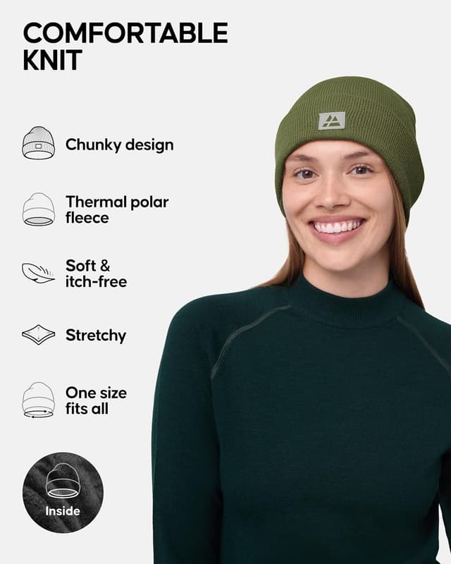 Detalle 2 de DANISH ENDURANCE Beanie Hat Warmth