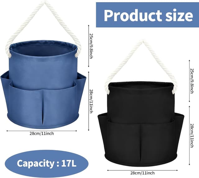 Detalle 2 de SNSYGN 2 Pcs Cleaning Caddy 17L