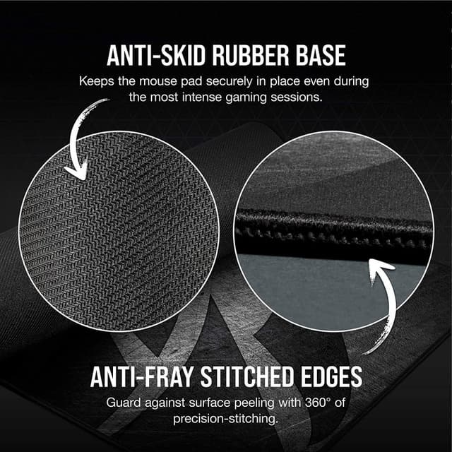 Detalle de Corsair MM300 PRO Alfombrilla gaming extendida 🖱