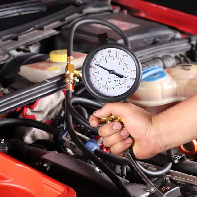 Thumbnail 4 de BETOOLL Pro Fuel Injection Pressure Tester 0-140 PSI ⛽