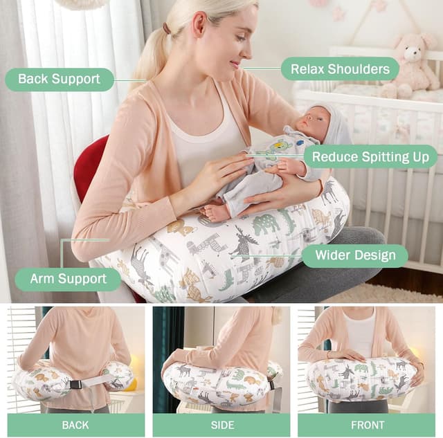 Detalle de JOVELL Stillkissen mit 65 × 60 cm