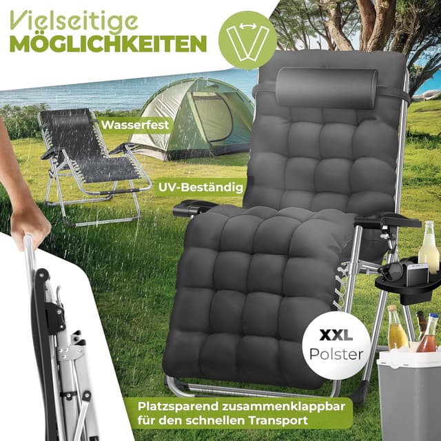 Thumbnail 6 de KESSER Sonnenliege 200 kg belastbar đ