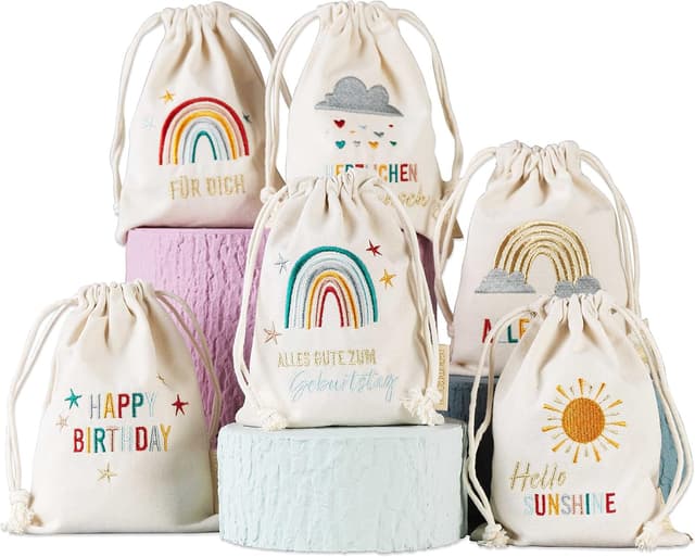 Detalle de Papierdrachen Papierdrachen 6 Geschenksäckchen 13x18 cm