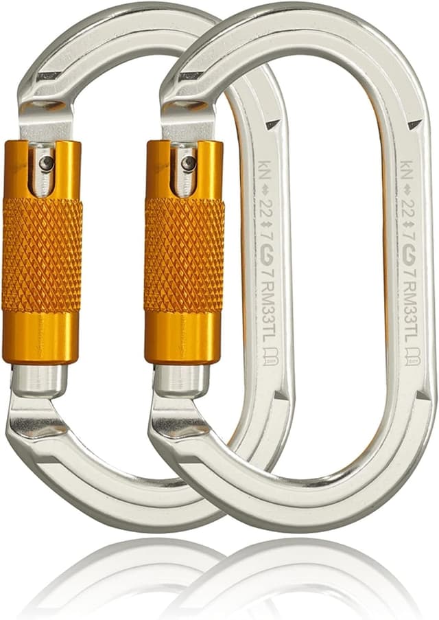 Imagen de SOB Moschettone arrampicata con porta a vite 2 pezzi 🧗 en OfertitasTOP