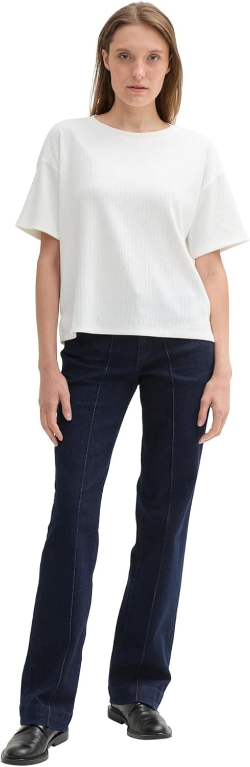 Detalle de TOM TAILOR Jeans Donna Alexa Straight a cinque tasche