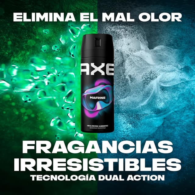 Thumbnail 4 de Axe Bodyspray Marine 150 ml — Pack 6