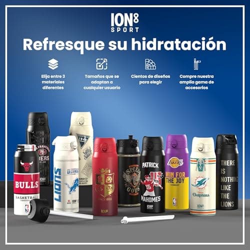 Thumbnail 6 de ion8 NBA Los Angeles Lakers Botella térmica 750 ml 🥤