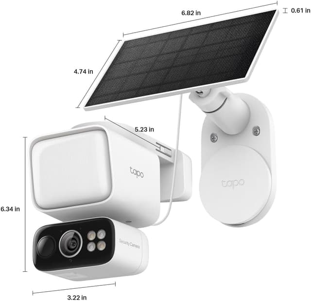 Detalle 2 de Tapo C615F 3MP Solar Security Camera