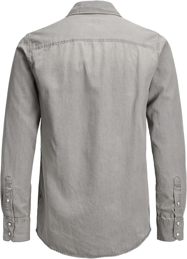 Detalle 2 de Jack & Jones S Jjesheridan Shirt L/S: camicia in jeans uomo