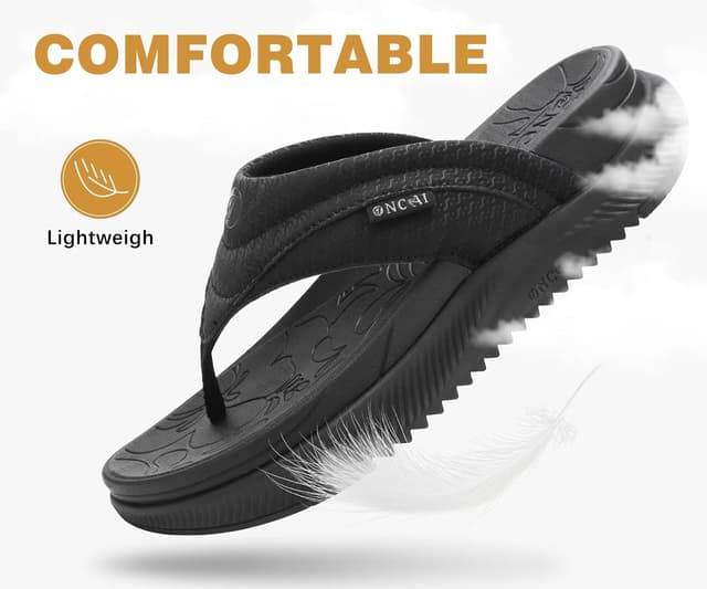 Detalle 1 de Orthopädische Flip Flops für Damen mit Arch Support