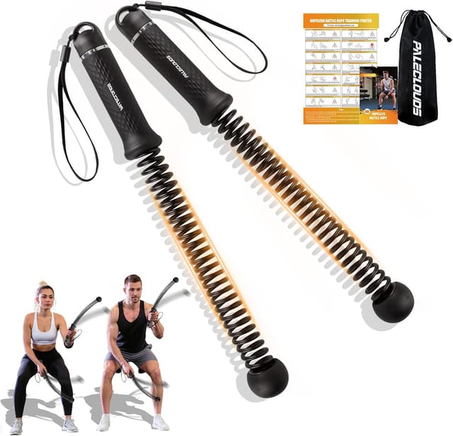 Detalle de Paleclouds ropeless battle rope 1.46kg