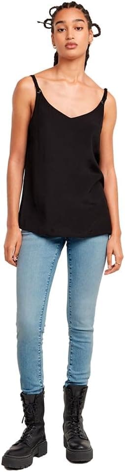 Detalle de G-STAR 3301 Skinny Jeans for women with high waist, 5-pocket classic fit