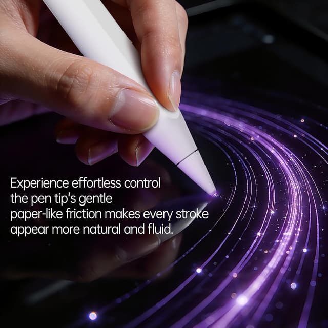 Detalle 2 de AZF Apple Pencil tip set, 6 pack Purple