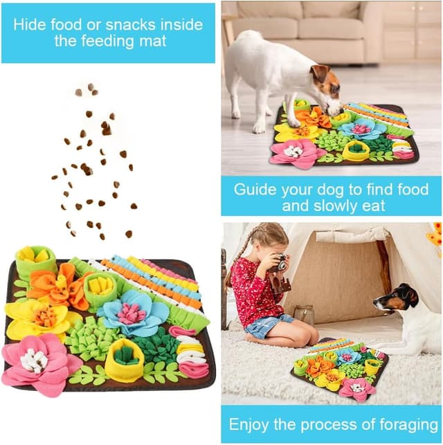 Detalle 2 de OSDUE Snuffle Mat for Dogs 39×39cm