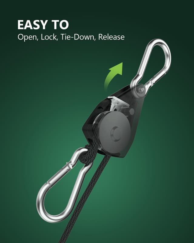 Thumbnail 4 de STAYGROW 12-Pack Adjustable Rope Hanger