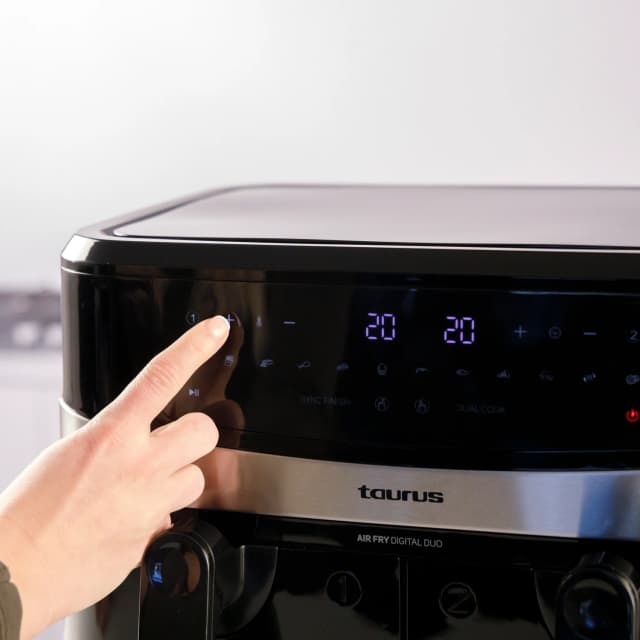 Thumbnail 5 de Taurus Air Fry Digital Duo freidora de aire doble